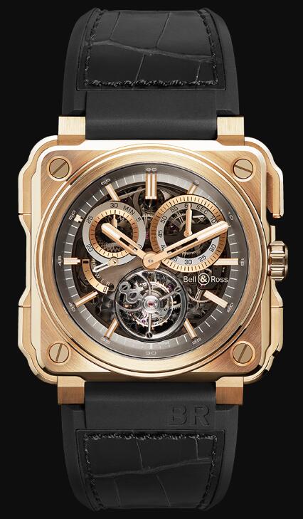 Bell & Ross BR-X1 TOURBILLON ROSE GOLD BRX1-CHTB-PG Replica Watch